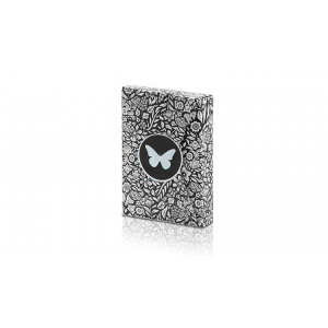Limited Edition Butterfly Playing Cards (Black and White) by Ondrej Psenicka