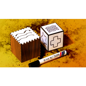 GALAXY CUBE SHAPE by Tora Magic