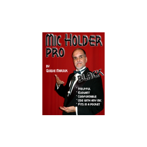 Pro Mic Holder (Black) by Quique marduk - Trick