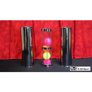 Cage and Cylinder Mystery (Brass) by Mr. Magic - Trick