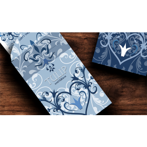 Tulip Playing Cards (Light Blue) by Dutch Card House Company