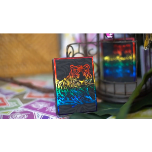 The Hidden King Rainbow Luxury Edition Playing Cards by BOMBMAGIC