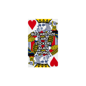 Business Card Stickers by Alan Wong - Trick