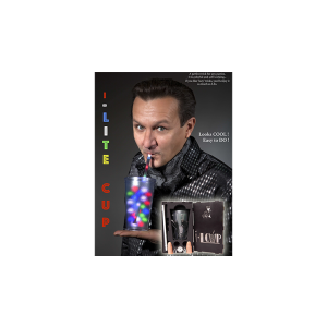 I-Lite Cup V2 (Red) by Victor Voitko (Gimmick and Online Instructions) - Trick