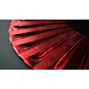 Appearing SnowStorming Fan V2 (Liquid Red) by Victor Voitko (Gimmick and Online Instructions) - Trick