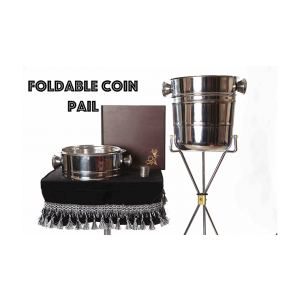 Foldable Coin Pail by Victor Voitko (Gimmick and Online Instructions) - Trick