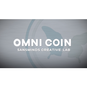 Omni Coin US version (DVD and  2 Gimmicks) by SansMinds Creative Lab - Trick