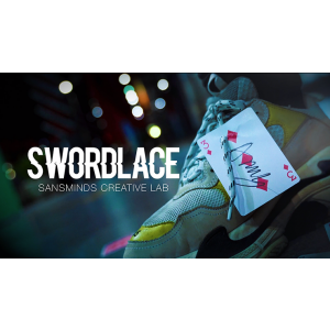 Pro Series: Swordlace Black (DVD and Gimmick) by SansMinds Creative Lab - DVD