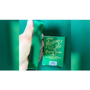 Limited Edition Hustling Joe Green Gilded (Frog Back) Playing Cards