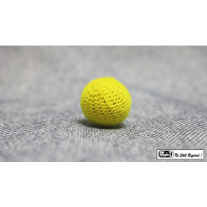 Crochet Ball .75 inch Single (Yellow) by Mr. Magic - Trick