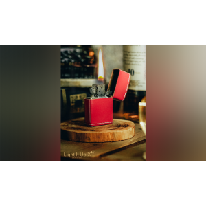 Limited Edition Light It Up Scarlet Shine Edition (Gimmicks, Remote and Online Instructions) by SansMinds - Trick
