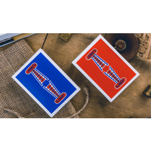 Modern Feel Jerry's Nuggets Gaff (Blue and Red) Playing Cards