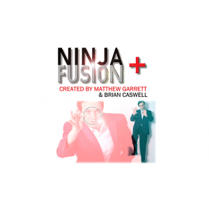Ninja+ Fusion in Black Chrome (With Online Instructions) by Matthew Garrett & Brian Caswell - Trick