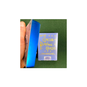 Circus No. 47 (Blue Gilded) Playing Cards