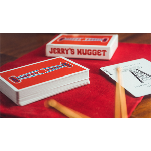 Modern Feel Jerry's Nuggets (Red Stripper) Playing Cards