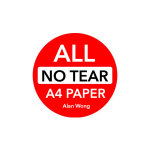 No Tear Pad (Extra Large, 8.5 X 11.5 ") ALL No Tear by Alan Wong - Trick