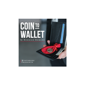 Coin to Wallet (Gimmicks and Online Instructions) by Rodrigo Romano and Mysteries - Trick