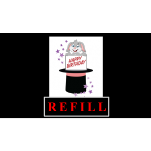 Cardiographic LITE ACTION BUNNY REFILL by Martin Lewis - Trick