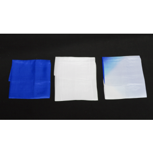 Silk 15 in (Half-Dyed) Blue & White from Magic by Gosh