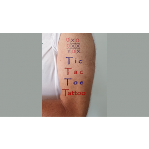 Tic Tac Toe Tattoo by Eran Blizovsky - Trick