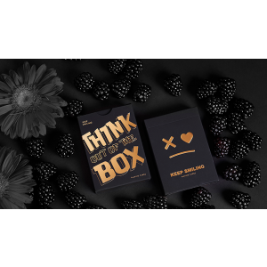 Keep Smiling Black V2 Playing Cards by Bocopo