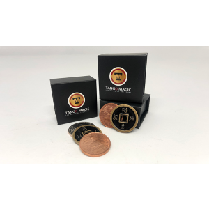 Triple TUC (Tango Ultimate Coin) (D0203)Tricolor with Online Instructions by Tango - Trick