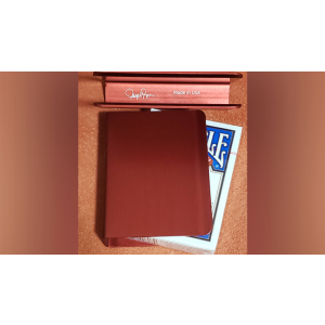 The Porper Card Clip (Red) Flat-Spine by Joe Porper - Trick