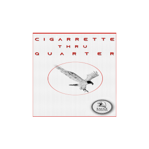 Cigarette Thru Quarter (One Sided) by Eagle Coins - Trick