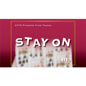 STAY ON by Touson & Katsuya Masuda (Gimmick and Online Instructions) - Trick