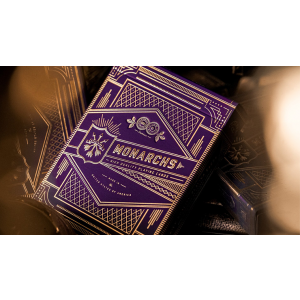 Monarch Royal Edition (Purple) Playing Cards by theory11