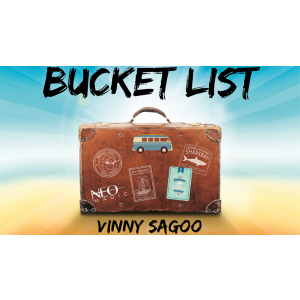 Bucket List (Gimmicks and Online Instructions) by Vinny Sagoo - Trick