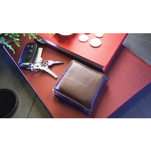 Easy Money Brown Wallet (Gimmick and Online Instructions) by Spencer Kennard - Trick