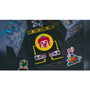 Pixel Clown Playing Cards