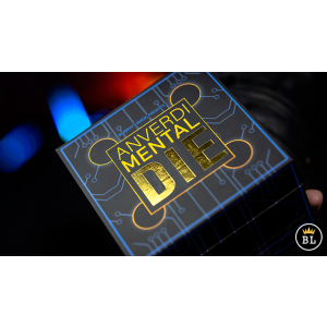 MENTAL DIE BLACK (With Online Instruction) by Tony Anverdi - Trick