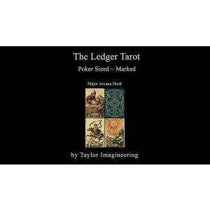 Ledger Major Arcana Deck Poker Sized (1 Deck and Online Instructions) by Taylor Imagineering