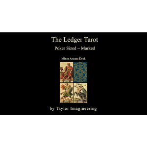 Ledger Minor Arcana Deck Poker Sized (1 Deck and Online Instructions) by Taylor Imagineering