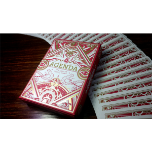 Agenda Red Premium Edition Playing Cards