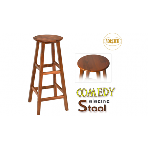 Comedy Electric Stool (Wood) by Sorcier Magic - Trick