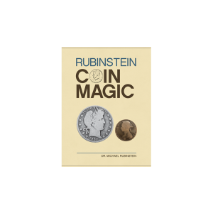 Rubinstein Coin Magic (Hardbound) by Dr. Michael Rubinstein - Book