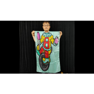 Character Silk (Clown) 35 X 43  by JL Magic - Trick
