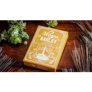Hops & Barley (Pale Gold Pilsner) Playing Cards by JOCU Playing Cards