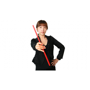 Appearing & Vanishing Wand (Red) by JL Magic - Trick