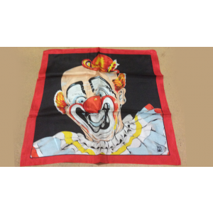 Rice Picture Silk 18" (Circus Clown) by Silk King Studios - Trick