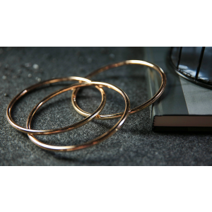 4" Linking Rings (Gold) by TCC - Trick