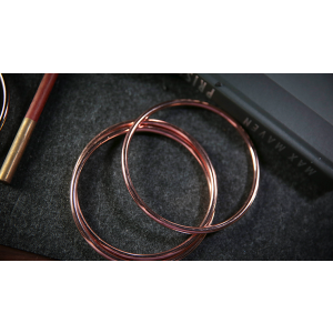 4" Linking Rings (Rose) by TCC - Trick