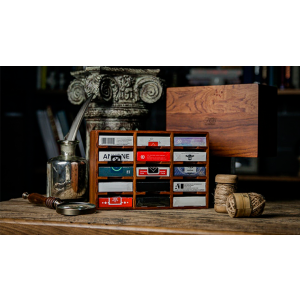 Rosewood Wooden Card Cabinet by TCC -Trick