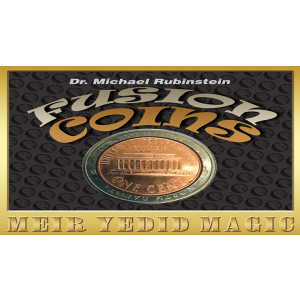 Fusion Coins Quarter (Gimmicks and Online Instructions) by Dr. Michael Rubinstein