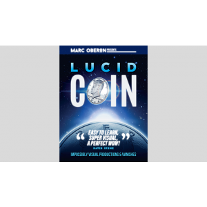 LUCID COIN (Gimmick and Online instructions)by Marc Oberon - Trick