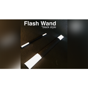 FLASH WAND (BLACK) by Victor Voitko (Gimmick and Online Instructions) - Trick