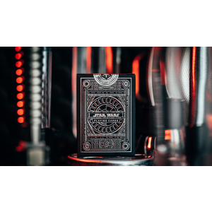 Star Wars Dark Side Silver Edition Playing Cards (Graphite Grey) by theory11